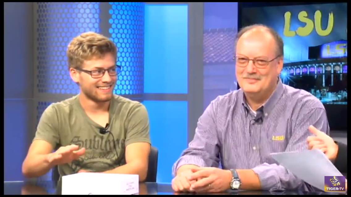 Audience Member with Dr. Harald Leder