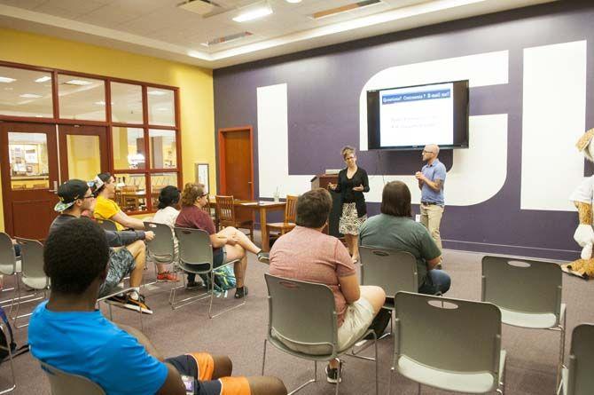 Spectrum hosts presentation on trans information from LSU faculty couple