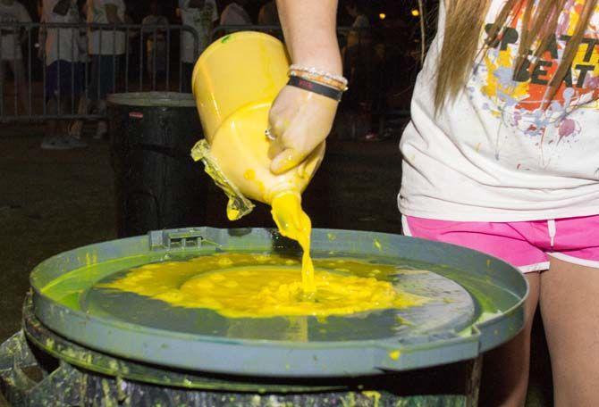 LSU homecoming week kicks off with annual Splatterbeat event