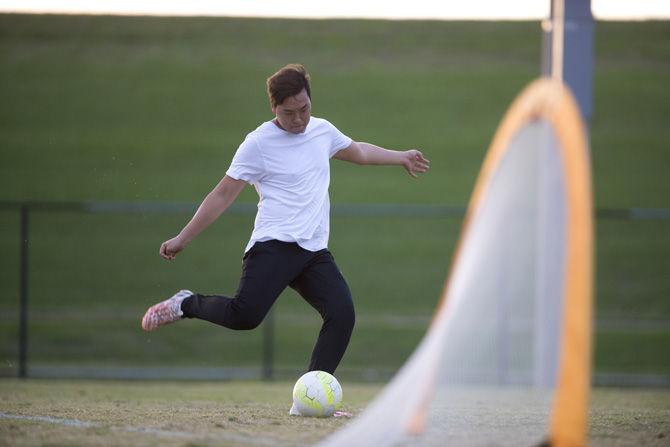 LSU Pick Up Soccer brings different ages, cultures to field in campus melting pot