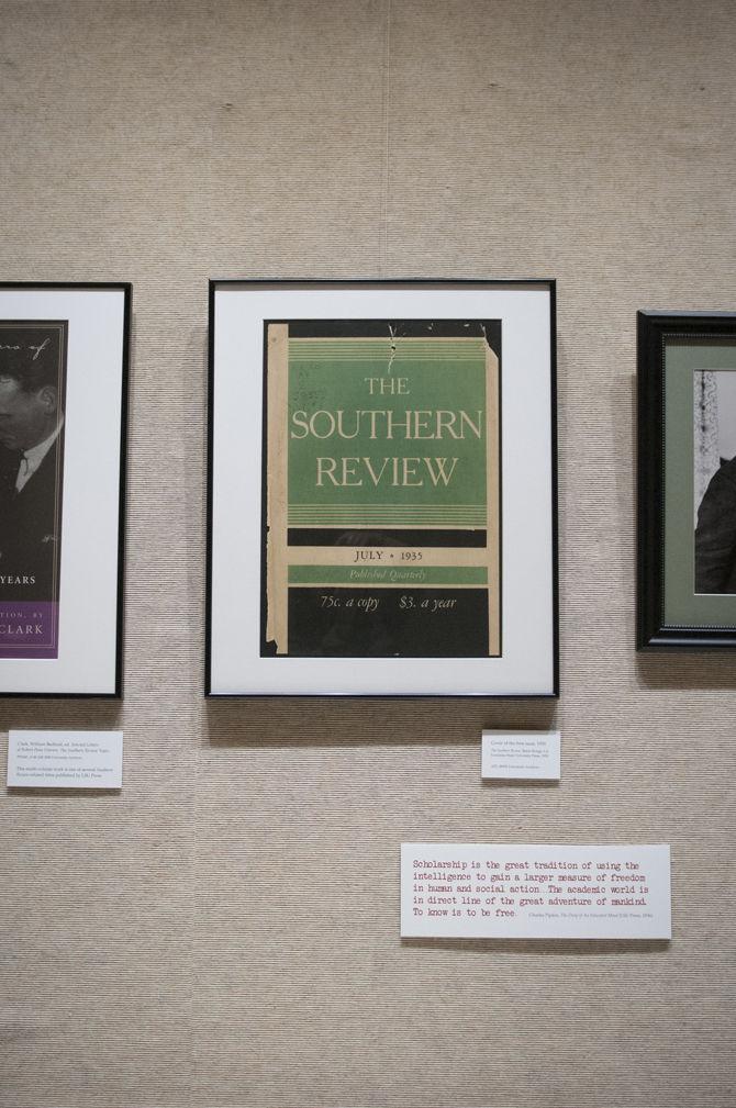 Hill Memorial Library displays history of LSU Press, Southern Review