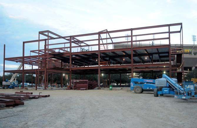 New LSU Foundation center under construction, set to be complete by summer 2016