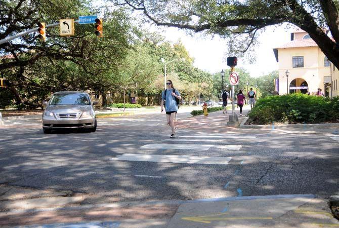 LSU Student Senate passes resolution to repaint crosswalks