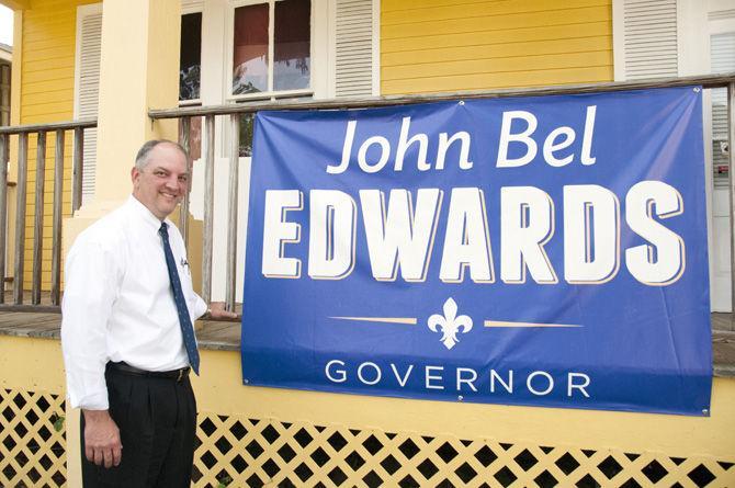 Lone Democrat John Bel Edwards vies for governorship on higher education platform