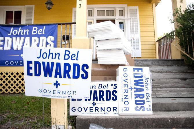 Lone Democrat John Bel Edwards vies for governorship on higher education platform