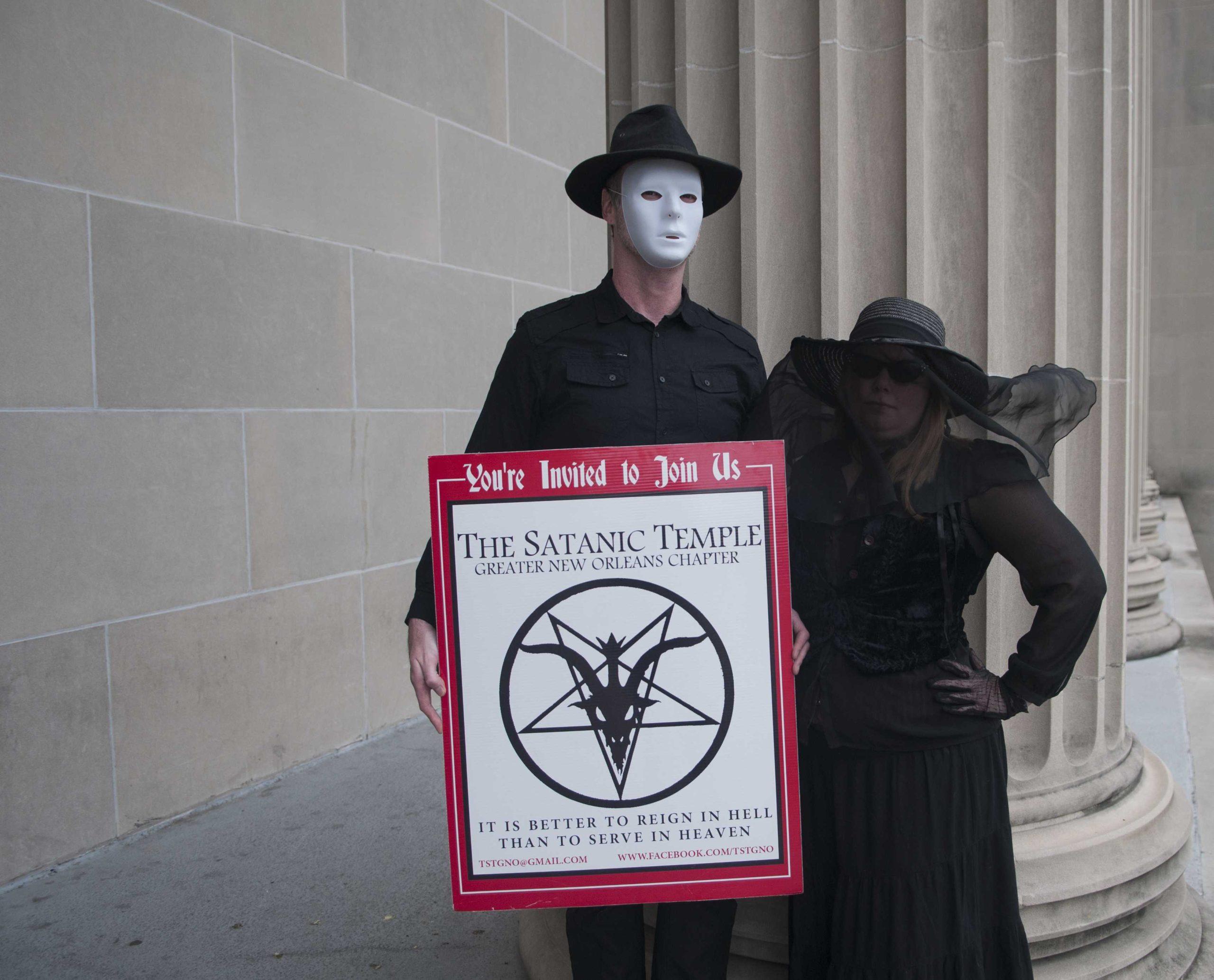 Louisiana Satanists stand in solidarity with Arkansas brethren