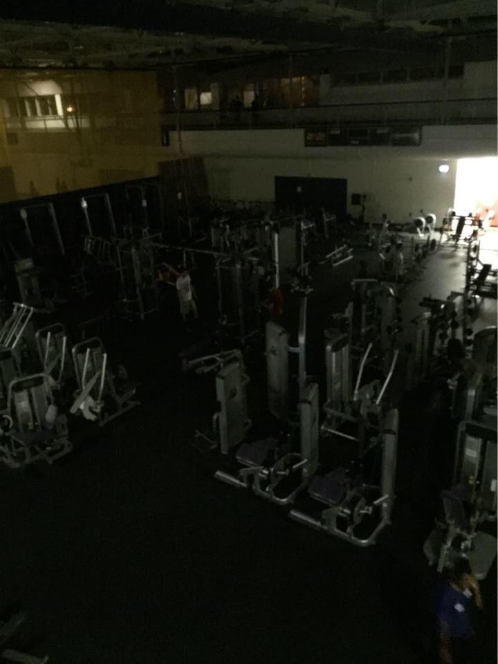 Lights out at the URec