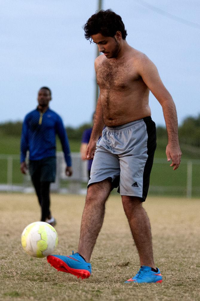 LSU Pick Up Soccer brings different ages, cultures to field in campus melting pot