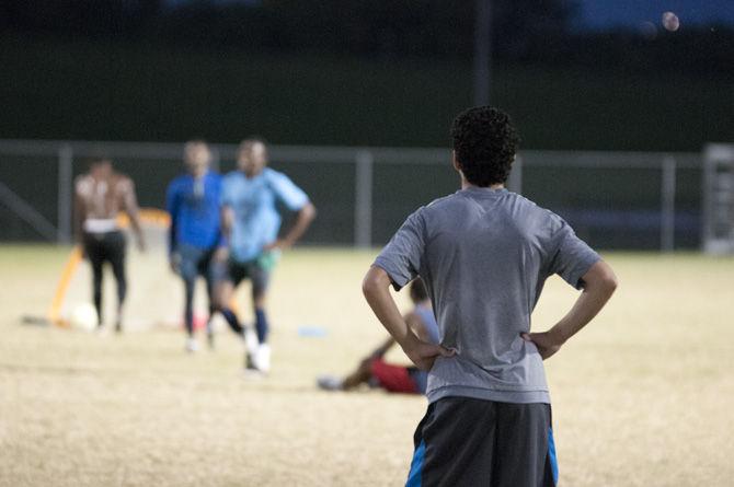 LSU Pick Up Soccer brings different ages, cultures to field in campus melting pot