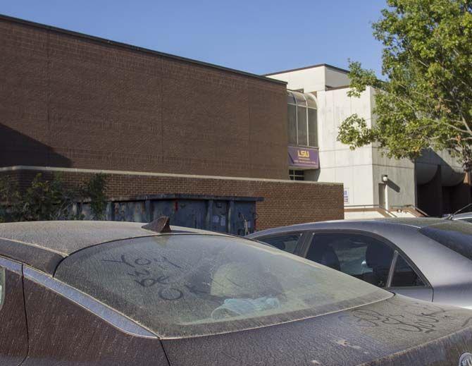 Students frustrated by Greek and UREC parking, dust in lots