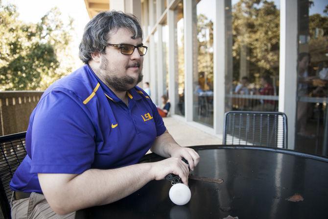 Visually impaired LSU student says college life without full sight is &#8220;nothing different&#8221;