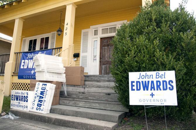 Lone Democrat John Bel Edwards vies for governorship on higher education platform