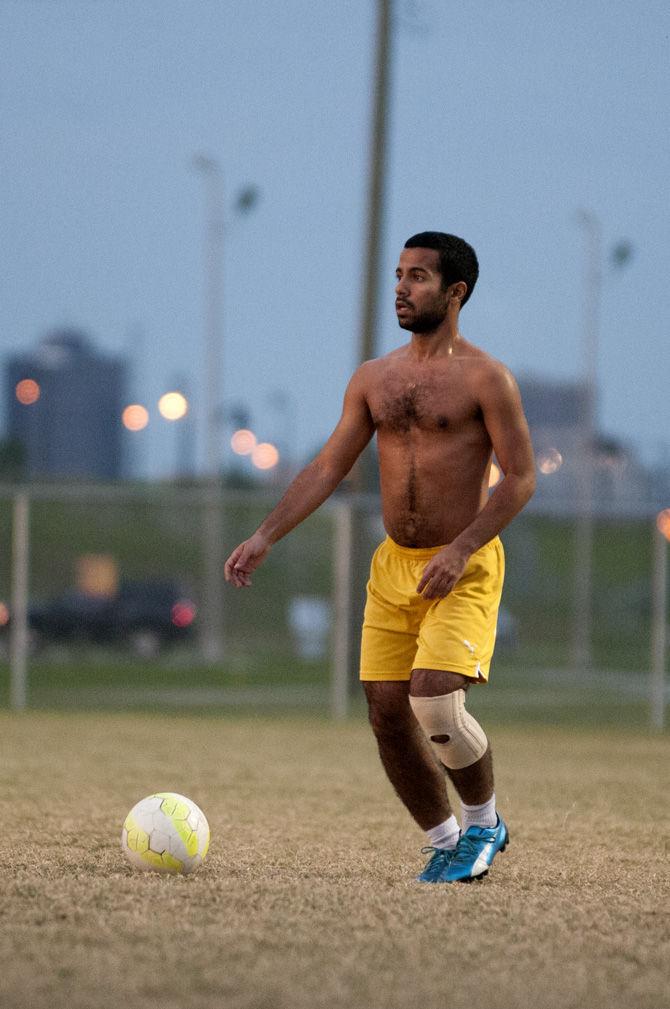 LSU Pick Up Soccer brings different ages, cultures to field in campus melting pot