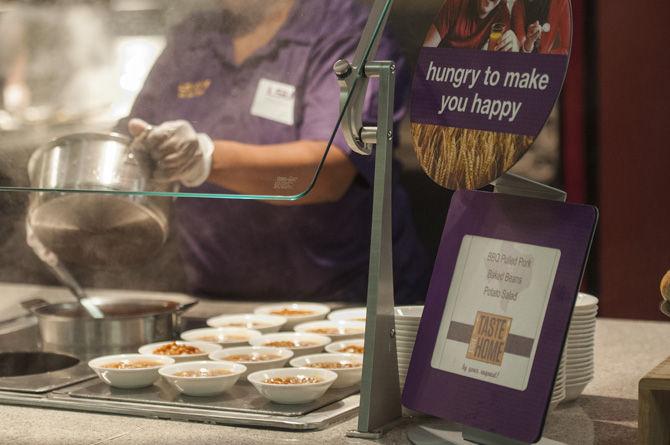 LSU Dining Halls accomodate out of state students on Thursday, Oct. 1, by serving their favorite meals from their home state.