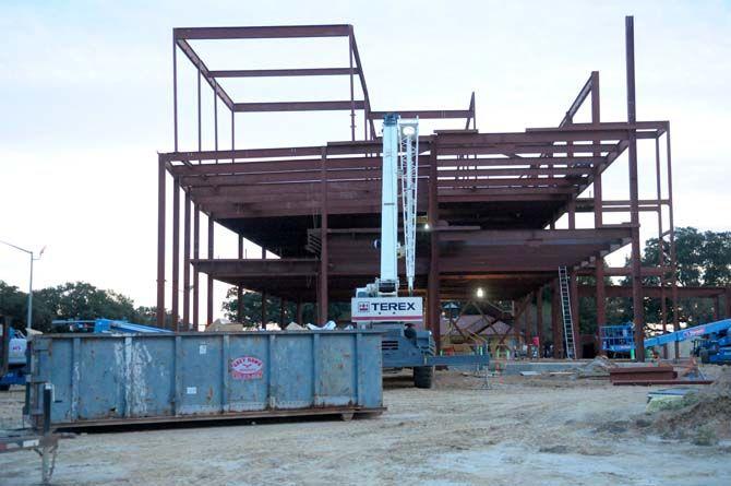 New LSU Foundation center under construction, set to be complete by summer 2016