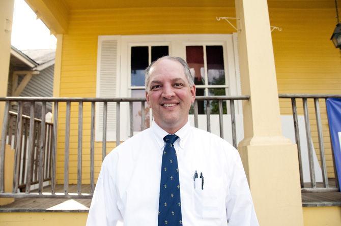 Lone Democrat John Bel Edwards vies for governorship on higher education platform