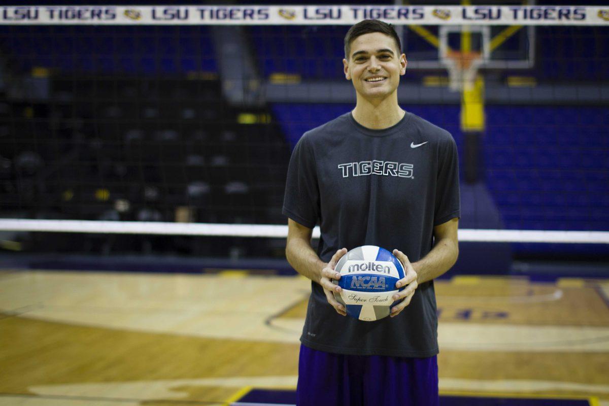 Assistant coach Ethan Pheister looks to keep learning from LSU volleyball coaches Fran Flory and Jill Lytle Wilson while improving the team's young setters.