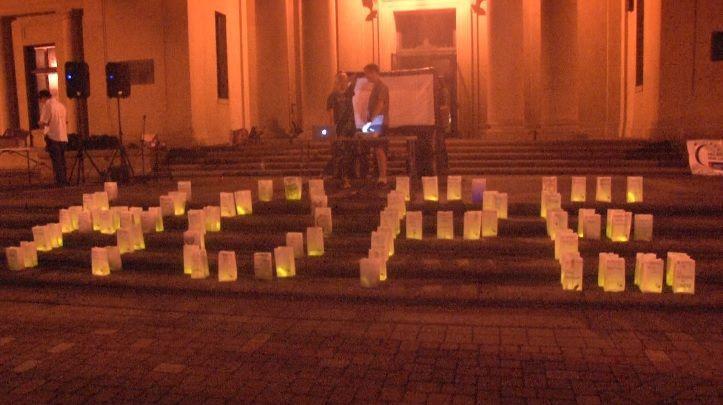 Relay for Life Luminaria Ceremony