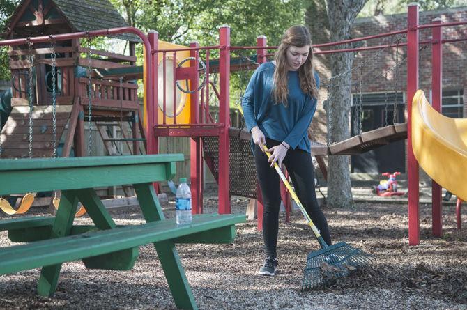 New Volunteer LSU project benefits local domestic violence center