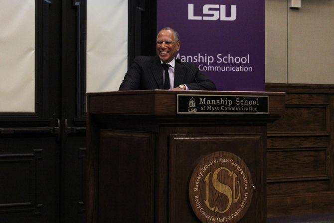 New York Times executive editor discusses the future of journalism with LSU students