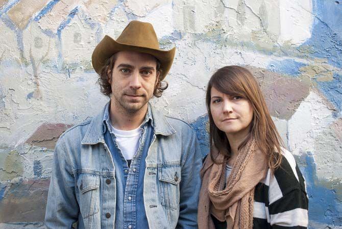 Folk music artist Clay Parker &amp; Jodi James at Highland Coffees soon to be performing at the Varsity on Highland on Wednesday Jan. 10, 2015, in Baton Rouge.