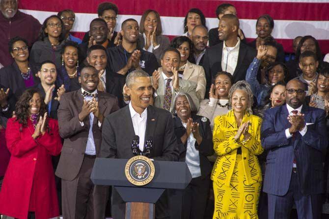 Obama holds town hall in Baton Rouge, reiterates positive outlook of State of the Union