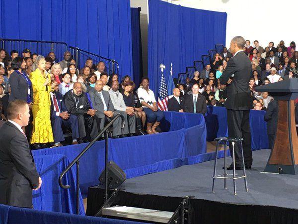 Sights and Sounds of President Barack Obama in Baton Rouge