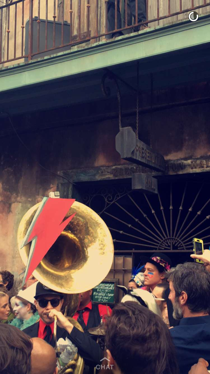 David Bowie's New Orleans second line tribute