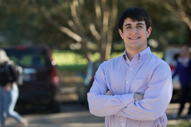 LSU finance senior and Student Government president Andrew Mahtook hopes to continue making positive changes despite a busy spring semester.