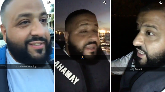 Photo courtesy of DJ Khaled's Snapchat