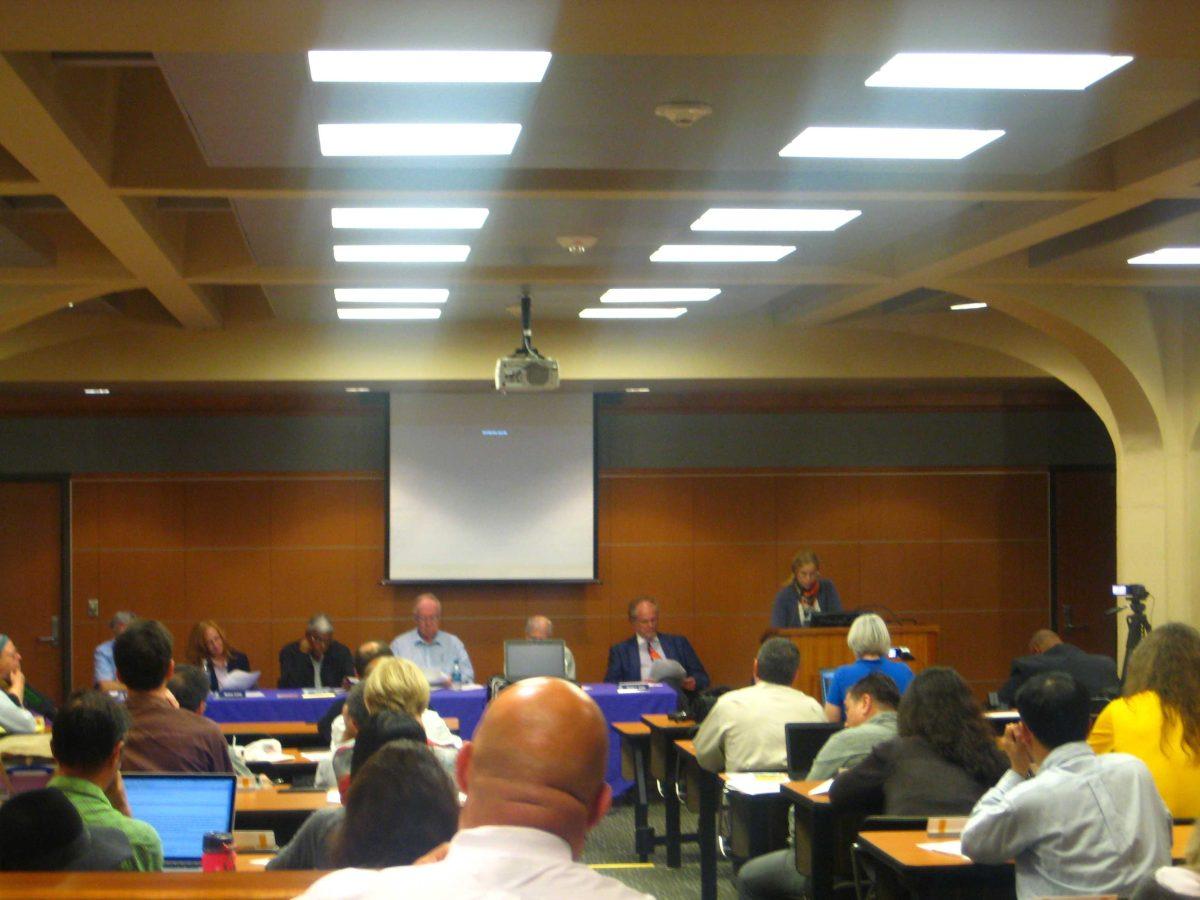 Faculty Senate holds its Nov. 9 meeting discussing the privatization of LSU's Child Care Center.