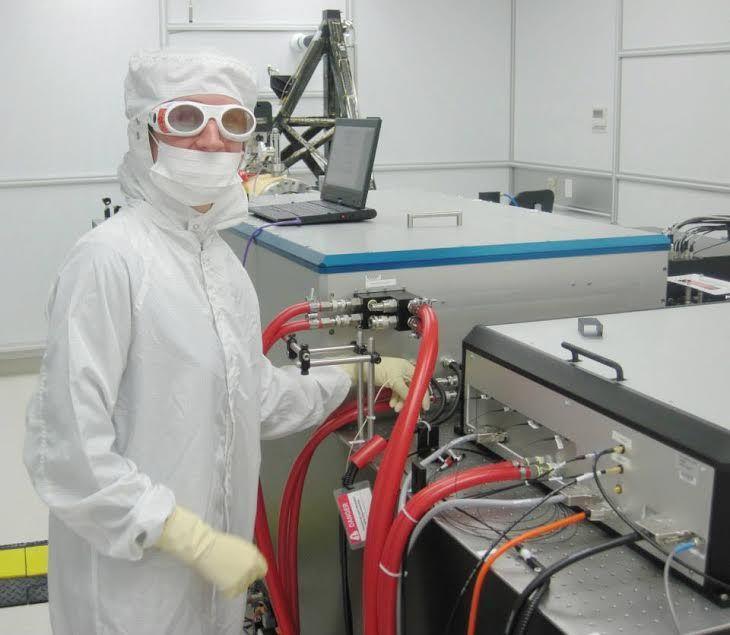 LSU graduate student Terra Hardwick has worked on the LIGO project for the past four years.&#160;