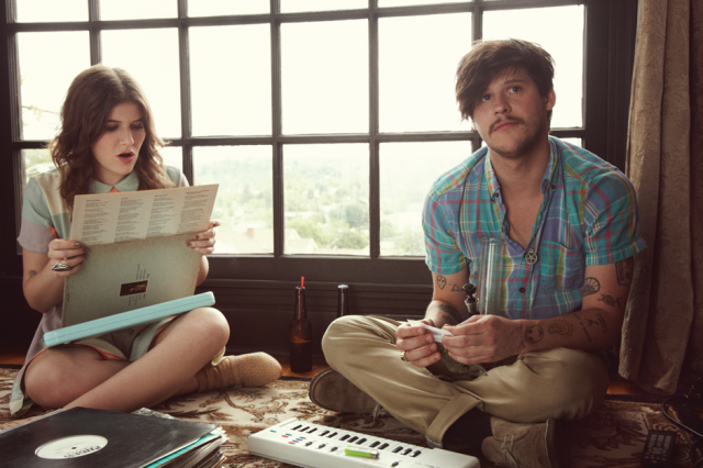 Bethany Cosentino, lead of Best Coast, and Nathan Williams, frontman of Wavves