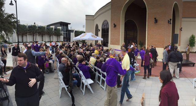 LSU gymnastics hosts grand opening to new practice facility on Saturday