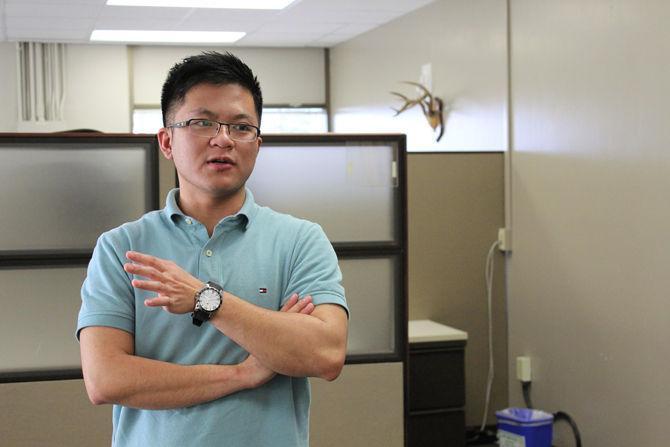 Ben Nguyen is the owner of Cyber Fision, which is one of the busineses in the LBTC Student Business Incubator within the LBTC at LSU Innovation Park.