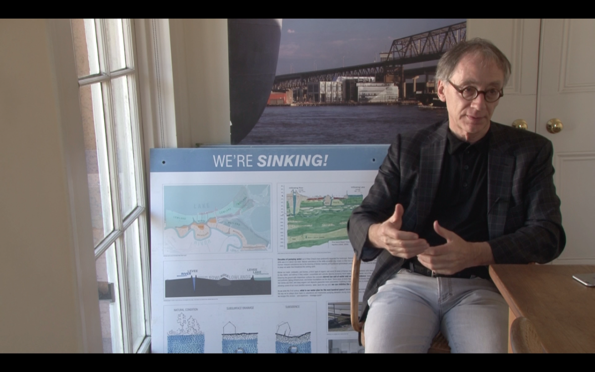 David Waggonner, the architect behind waterway changes in New Orleans, discusses the future of architecture and design.