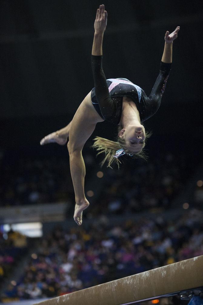 Senior gymnasts reflect on years of connection with Tiger faithful