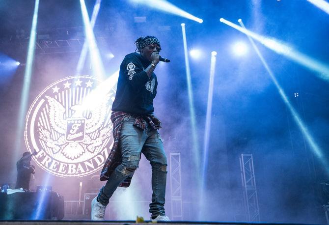 Future performs during the second day of Buku Music + Art Project on Saturday, Mar. 12, 2016 in the Power Plant at Mardi Gras World, New Orleans.