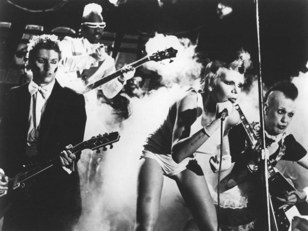 Plasmatics live, fronted by lead singer Wendy O. Williams.