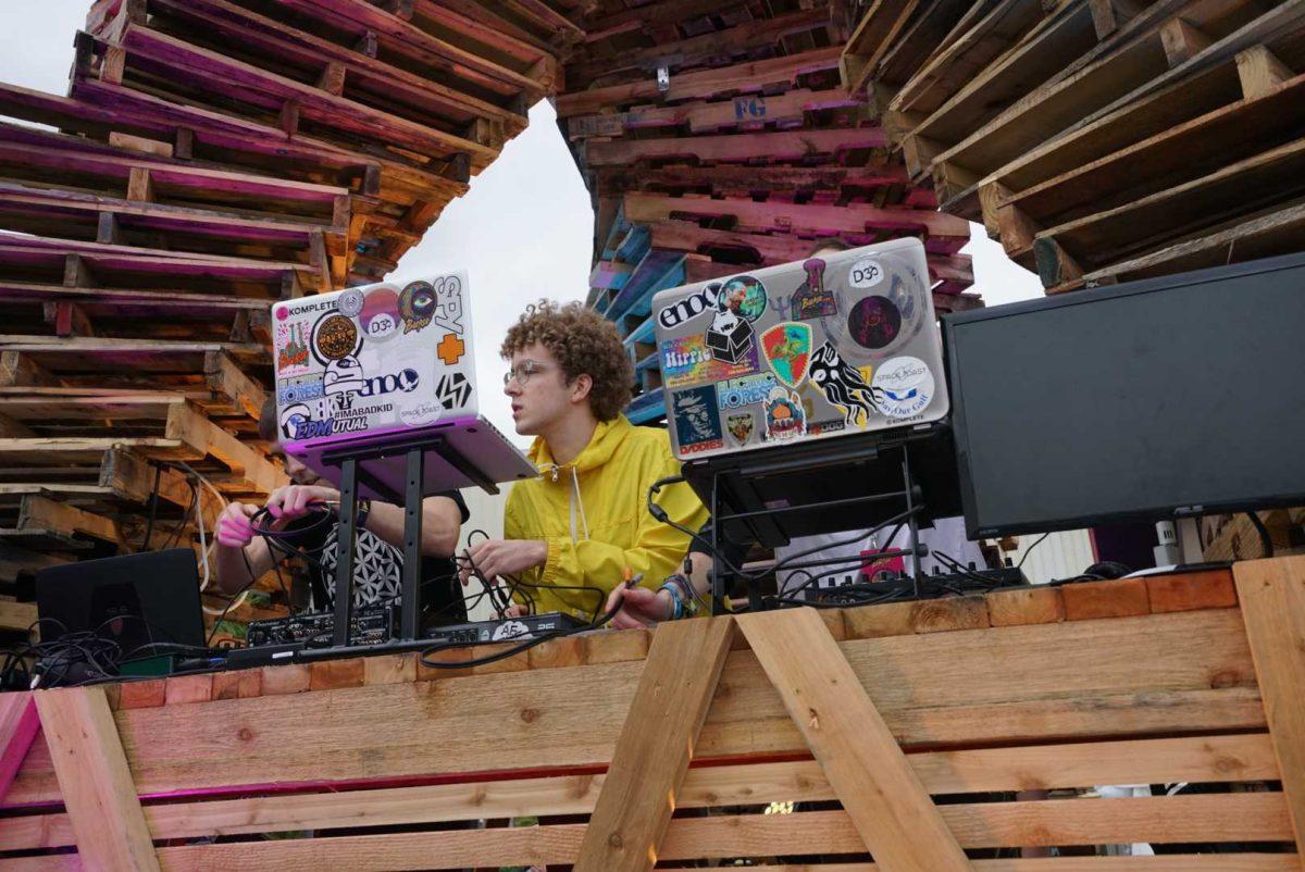 Fro-Yo Ma performs on the Back Alley stage at BUKU Music + Art Project in New Orleans on March 12, 2016.&#160;