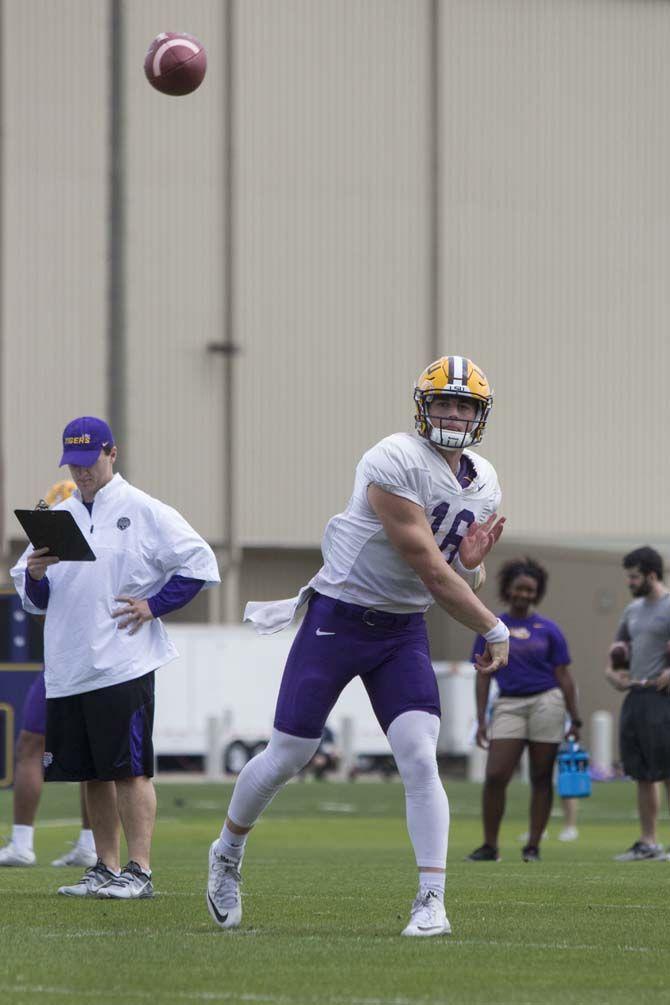 LSU players seeing growth in quarterback play, defense adjusting to new scheme