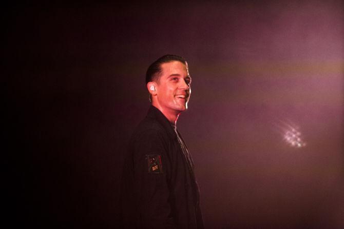 G-Eazy performs on April 26, 2016 at the Baton Rouge River Center.