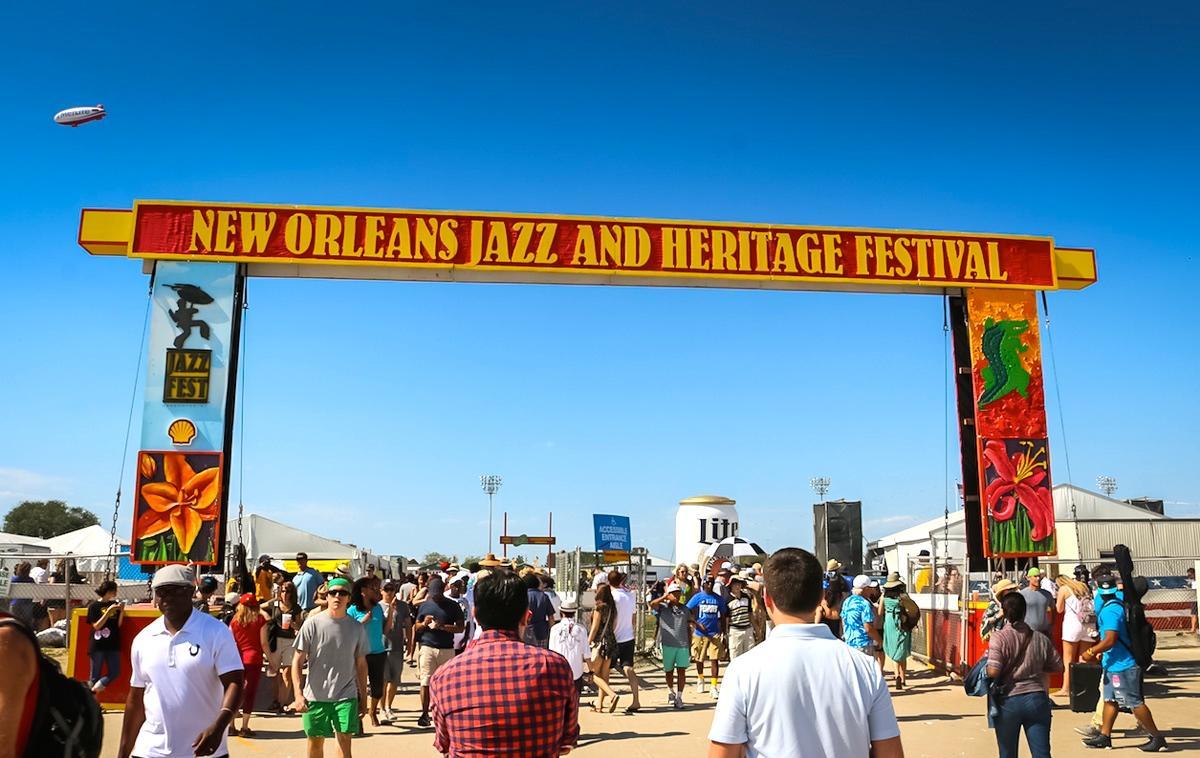 New Orleans Jazz Fest Entrance