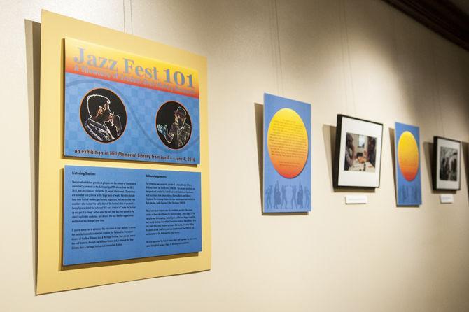 Hill Memorial Library displays &#8220;Jazz Fest 101,&#8221; explores festival's past