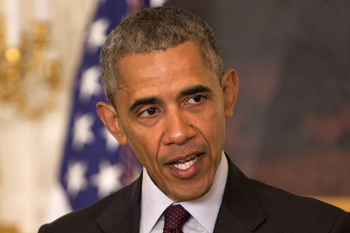 President Barack Obama speaks in the State Dining Room of the White House in Washington, Wednesday, March 30, 2016. President Barack Obama is commuting the prison sentences of 61 people serving time for drug-related offenses. The White House says more than a third of the inmates were serving life sentences. Obama's commutation shortens their sentences. Most will be released July 28. (AP Photo/Jacquelyn Martin)