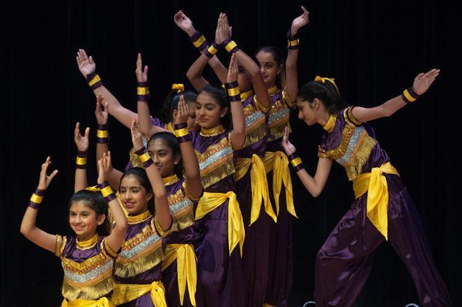 The International Student Association presents a contemporary Indian dance during the 6th annual International Fusion on Sunday, April 3, 2016 at the LSU Student Union