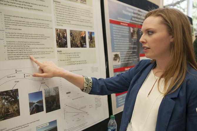 Undergraduates present research at third annual LSU Discover Day