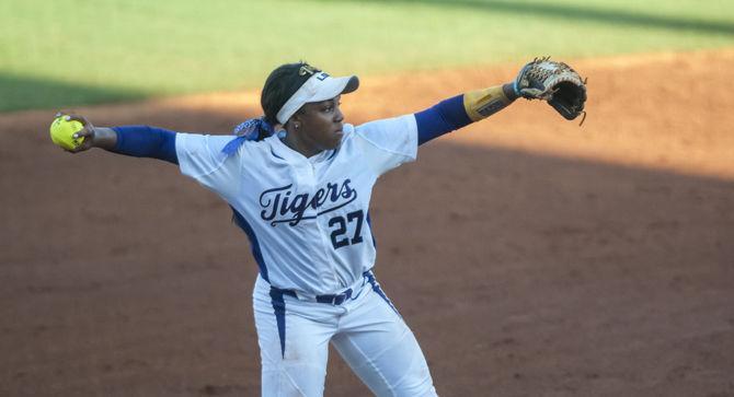 Consistent offense propels Tigers to run-rule victory in NCAA Regional opener