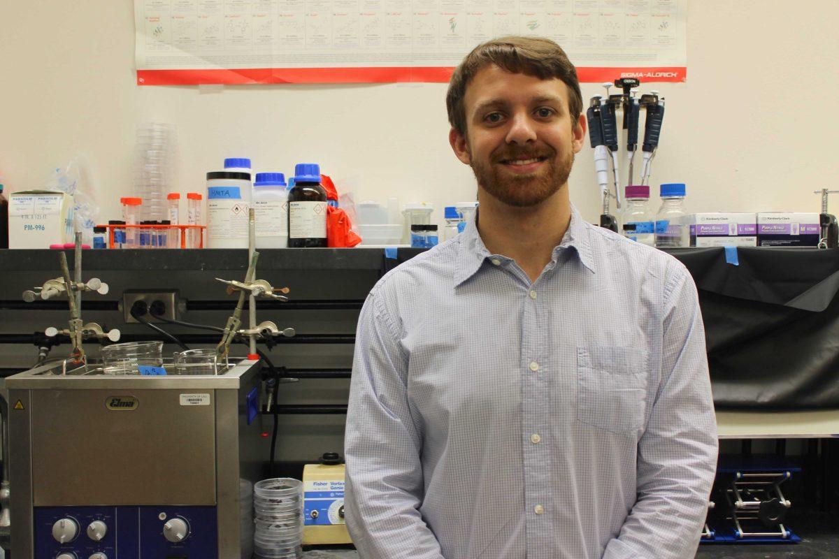 Chemical engineering graduate student Daniel Willis and other researchers are spearheading an effort to develop a portable water purification system.