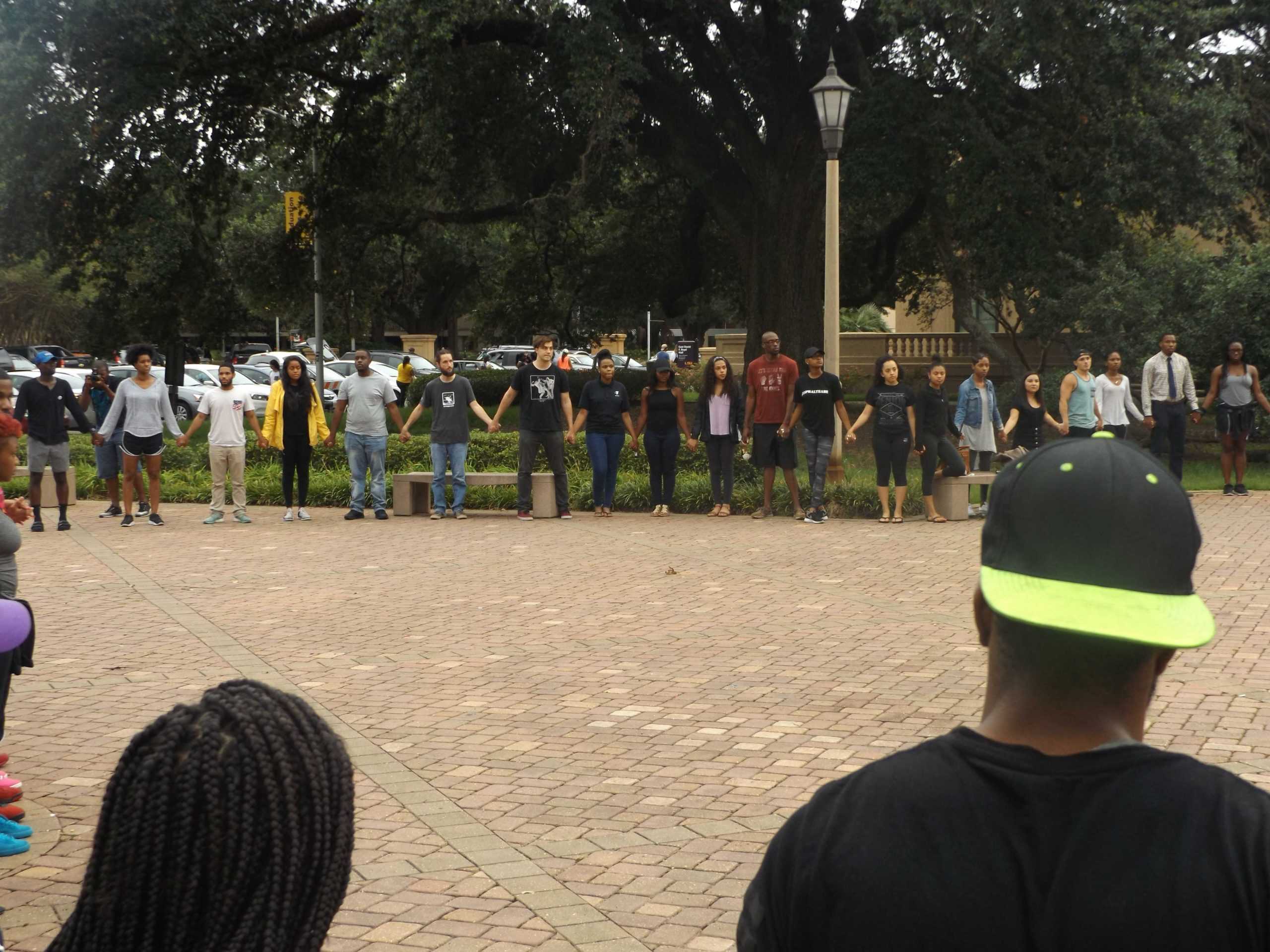 LSU community gathers for "Unity Prayer"